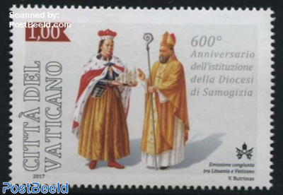 Samogitia Diocese 1v, Joint Issue Lithuania