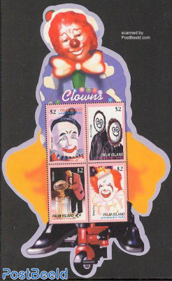 Palm Island, Circus clowns 4v m/s /Paul Alprert