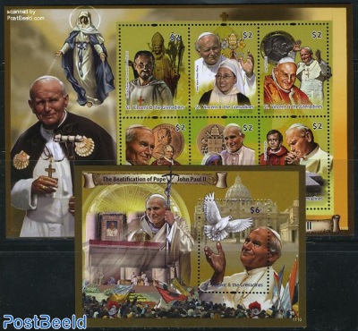 The beatification of pope John Paul II 2 s/s