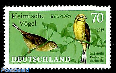 Europa, domestic birds 1v