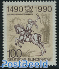 European post 1v, joint issue Austria, Belgium,DDR