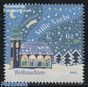 Christmas, Welfare Stamp 1v