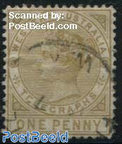 Telegraph stamp 1v