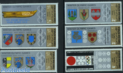 Olympic Winter Games, arms 6v