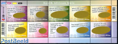 South African Quiz 10v m/s