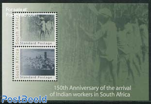 150th anniv. arrival Indian workers s/s