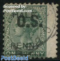 O.S. Overprint 1V