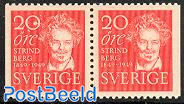 A. Strindberg booklet pair