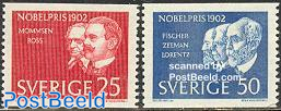 Nobel prize winners 1902 2v