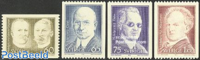 Nobel prize winners 1912 4v