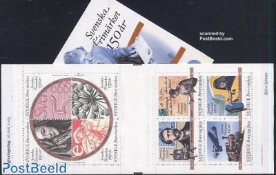 150 Years stamps 8v in booklet