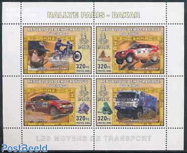 Paris-Dakar rallye 4v m/s