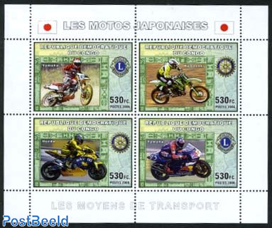 Japanese motorcycles 4v m/s