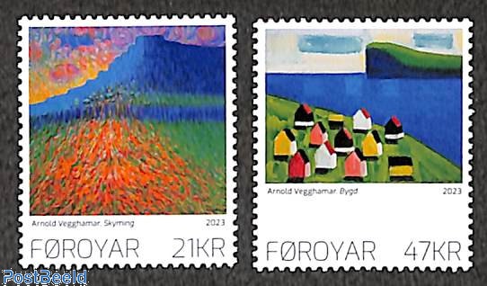 stamp-2023-faroe-islands-art-arnold-vegghamar-2v-2023-collecting