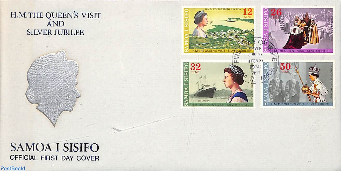 Stamp 1977, Samoa Silver Jubilee 4v, 1977 - Collecting Stamps ...
