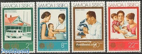 Stamp 1973, Samoa 25 years WHO 4v, 1973 - Collecting Stamps ...