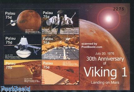 Stamp 06 Palau Viking 1 6v M S 06 Collecting Stamps Freestampcatalogue Com The Free Online Stampcatalogue With Over 500 000 Stamps Listed