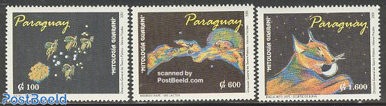 Stamp 2001 Paraguay Guarani Mythology 3v 2001 Collecting Stamps Freestampcatalogue Com The Free Online Stampcatalogue With Over 500 000 Stamps Listed