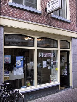 Our stamp shop in Leiden